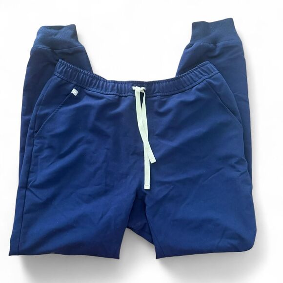 FIGS Navy blue Zamora jogger scrub pants. - Picture 4 of 8